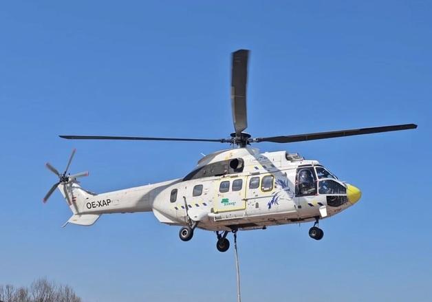 산림청, 수도권· 영서에 국외 임차헬기 '슈퍼퓨마' 2대 전진배치