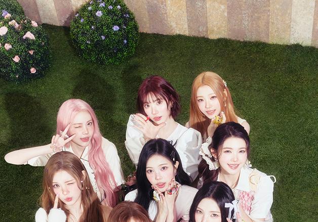 하츠투하츠 '루드!', 中 반응도 뜨겁다…QQ뮤직 K팝 주간 차트 1위