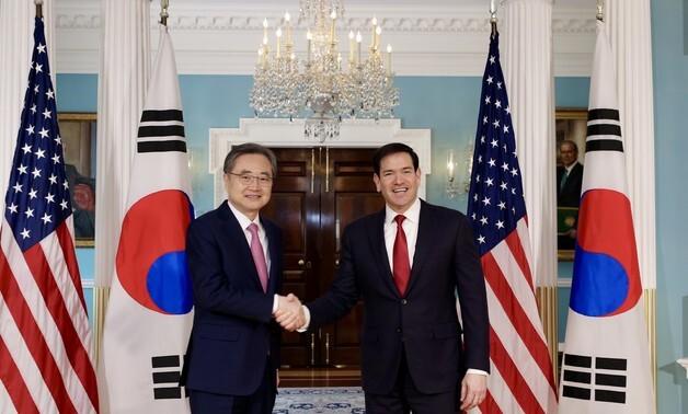 조현 외교장관, 루비오 美국무와 회담 돌입…관세·핵잠 등 논의