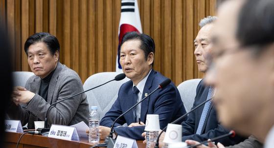 정청래 "선거는 구도" 합당 설득했지만…더민초 "중단하자"