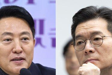 오세훈 "정원오는 레토릭뿐"…정원오 "오세훈 대권 출사표"