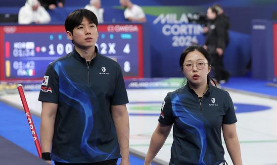컬링 믹스더블 김선영·정영석, 아쉬운 2연패