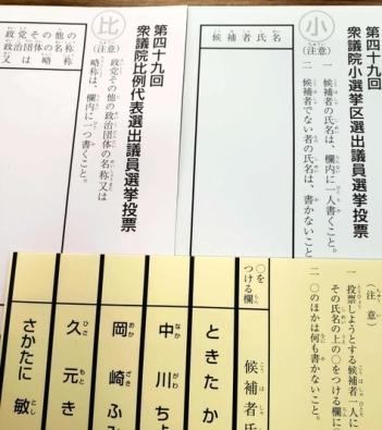 기묘한 日선거…투표지에 후보 이름 쓰는 이유