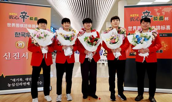 한국 바둑 국가대표팀 '농심배 6연패'