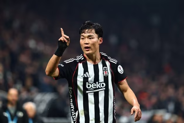 베식타스 오현규, 튀르키예 데뷔전서 환상 오버헤드킥 데뷔골