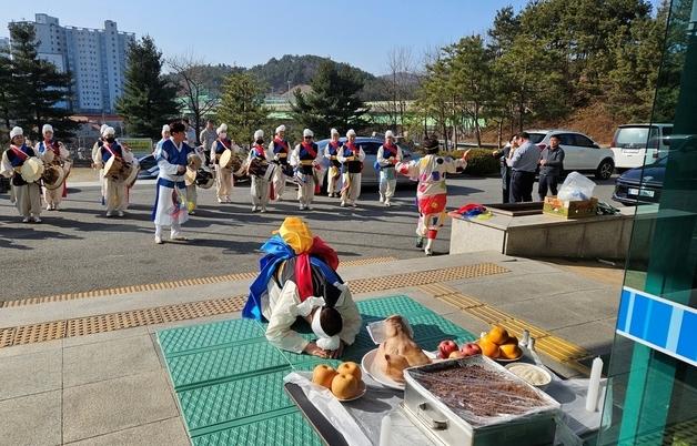 정월대보름 맞아 진천군 곳곳서 지신밟기 행사
