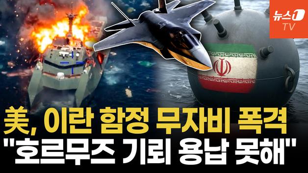  이란, 호르무즈에 기뢰 깔았다…美 "기뢰 부설함 16척 완파"