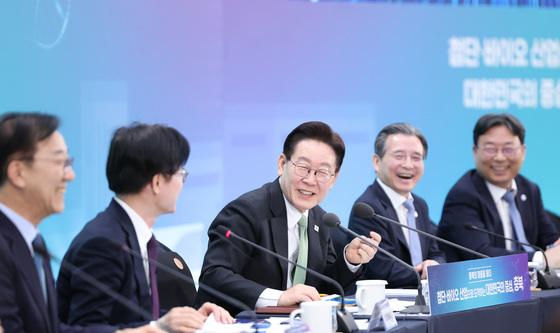 이재명 대통령 '충북의 마음을 듣다'