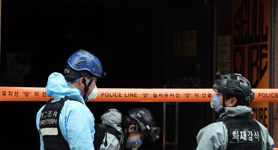 소공동 캡슐호텔 화재…50대 일본인 여성 아직 의식없어