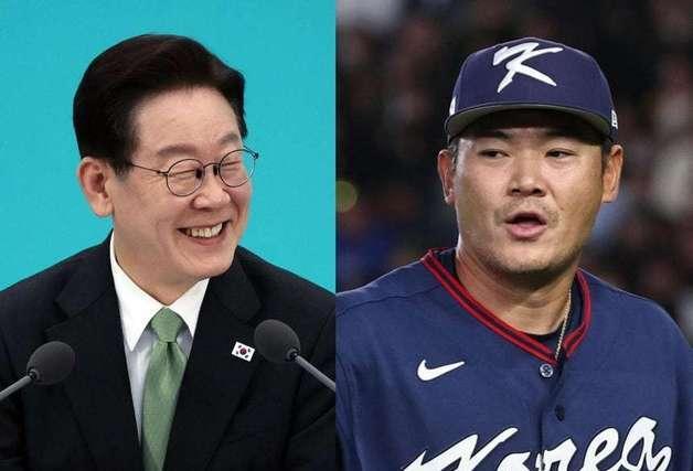 李 "42세 노경은, 국민에게 희망·투지…늦었다고 포기 마라"