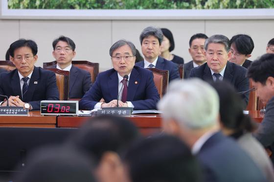 외통위 현안질의…'중동전쟁·남북기본계획·李대통령 SNS'