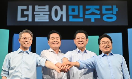 전남광주특별시 與후보들, 20조 지원금 사용처 제시…주청사 놓고 신경전(종합)