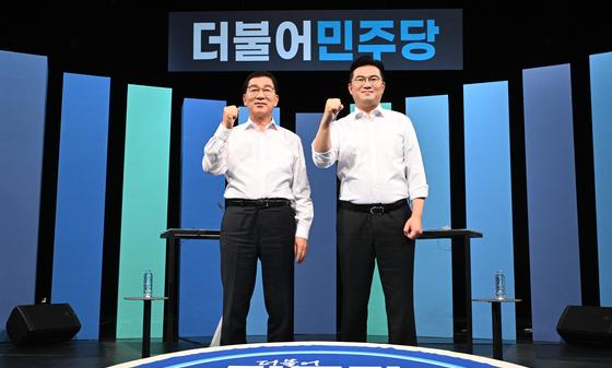 "좋은 점수 못주겠다" 신정훈·정준호, 광주시정·전남도정 비판(종합)