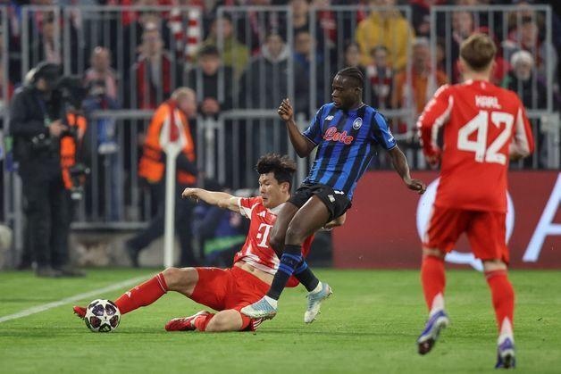 '김민재 풀타임' 뮌헨, 아탈란타에 합산 10-2 대승…UCL 8강 진출