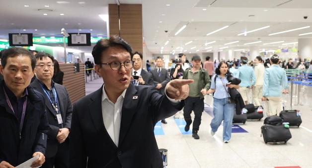 金총리, BTS 공연 관련 인천공항 점검…"안전 최우선 대비"