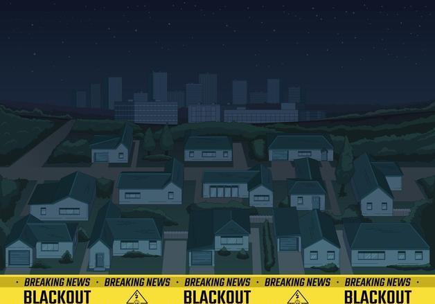 의정부 신곡동 일대 정전…아파트 승강기·도로 신호등 먹통