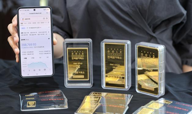 흔들리는 국내 금값
