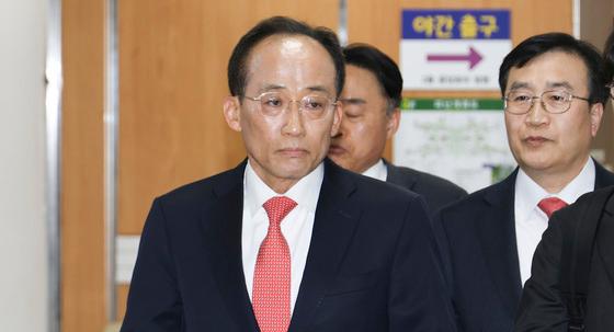 '계엄해제 방해' 추경호, 혐의 부인 "尹과 공모 없어"