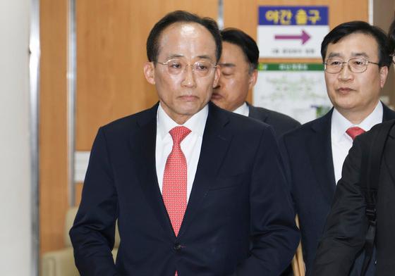 '계엄해제 방해' 추경호, 혐의 부인 "尹과 공모 없어"(종합)