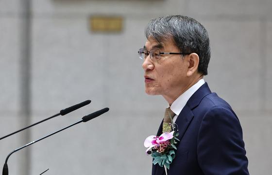 노태악, 6년 임기 끝 퇴임…"사법부 국민 신뢰 회복까지 노력해달라"