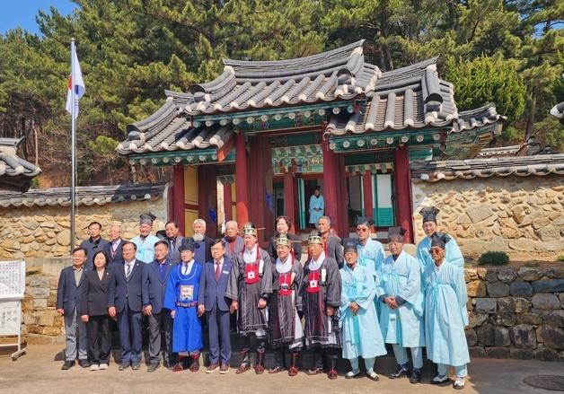 서산 부성사, 최치원 선생 춘계 제향 봉행…전통 계승·화합 기원