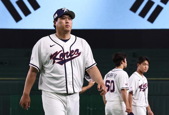 '1승1패' 류지현호, 대만전 류현진 선발 출격…구린루이양과 대결