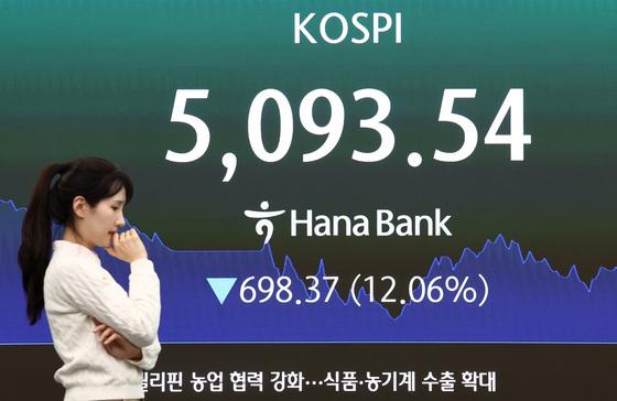 "한번만 살려 주세요"…12% 폭락한 코스피에 개미들 '패닉'