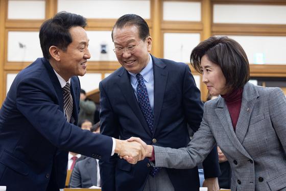 나경원 "오세훈 '안 좋은 시장' 평가, 더는 당 탓 말길"