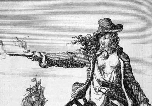 카리브해의 재앙 '여자 해적' 앤 보니 출생