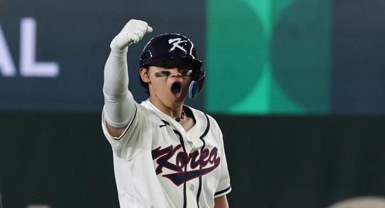 '김도영 적시타' 한국, 호주전 6-1 리드…8강행 조건 충족