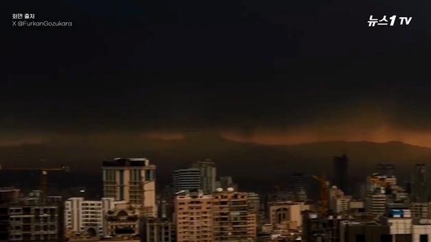  테헤란 뒤덮은 검은 구름…이스라엘 공습에 연료시설 30곳 불길