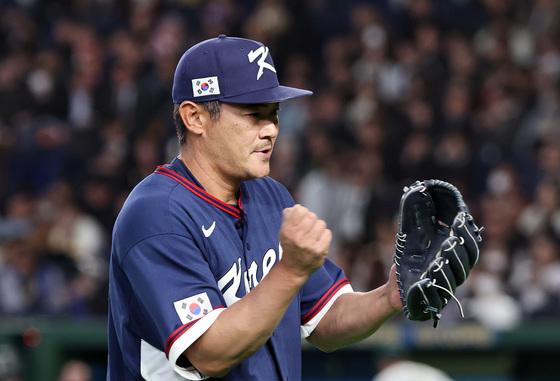 '2이닝 완벽투' 노경은 "대표팀 일원 증명…마음의 짐 덜었다"[WBC]