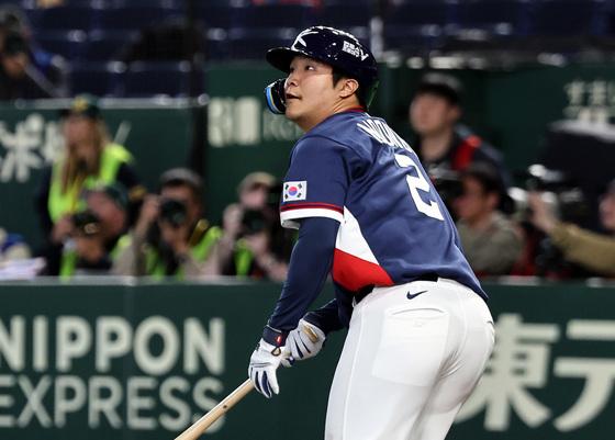 문보경, 기적의 8강 이끈 '해결사'…"한국 야구 명예 되찾아"(종합)[WBC]