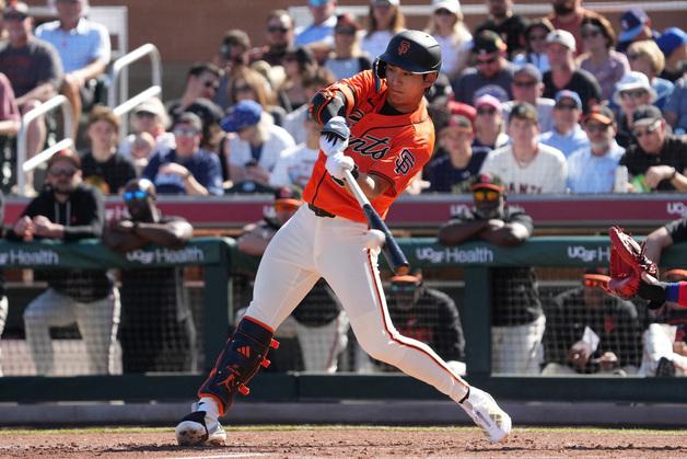 침묵 깬 이정후, 샌디에이고전 1회 2타점 2루타…시즌 첫 타점