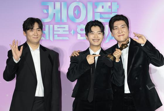 '케데헌' IDO, 아카데미서 못다한 수상 소감 "모두 수고했다고 전하고팠다"