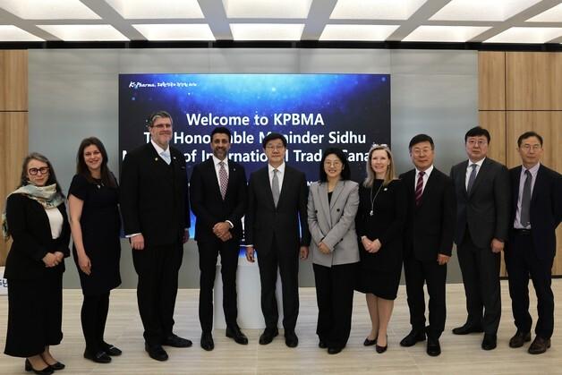 제약바이오협회, 캐나다 국제통상부 장관 초청해 간담회…협력 약속