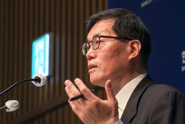 이창용 "공급충격 일시적이면 금리 대응 안해…지속되면 대응 필요"(종합)