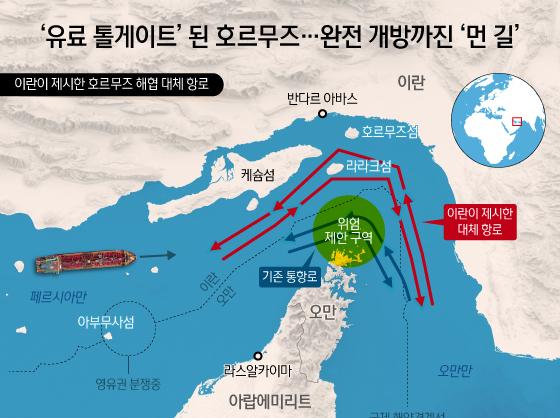 '유료 톨게이트' 된 호르무즈…완전 개방까진 '먼 길'