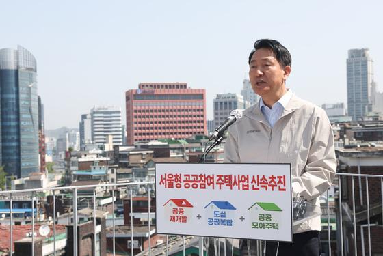 재건축 놓고 충돌…오세훈 '신통기획' vs 정원오 '착착개발'