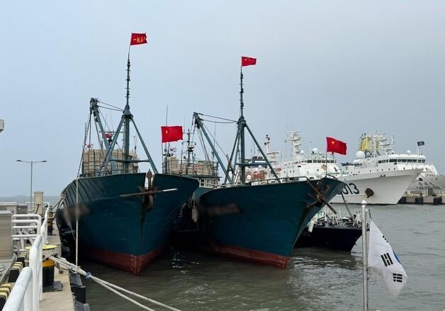 중국어선 불법조업 차단…해수부, 내달 15일까지 봄철 불법어업 합동단속 실시