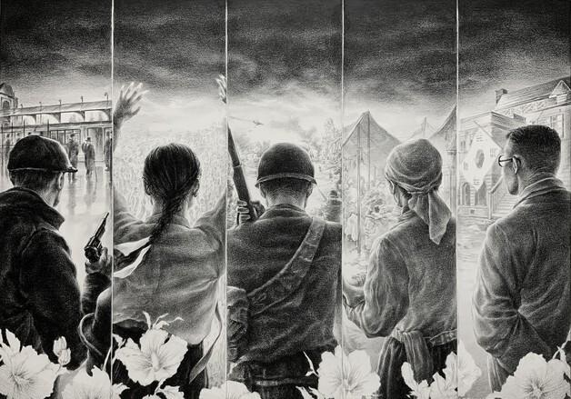 안중근부터 김구까지 한 작품에…자생의료재단 보훈공모전 대상