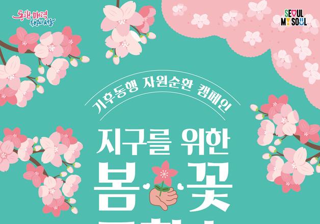 "분리배출하면 화분 드려요"…광화문광장서 '봄꽃 교환소' 운영