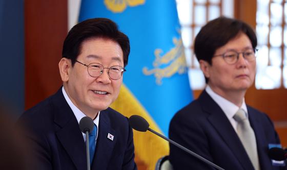 규제합리화위원회 전체회의 발언하는 이재명 대통령