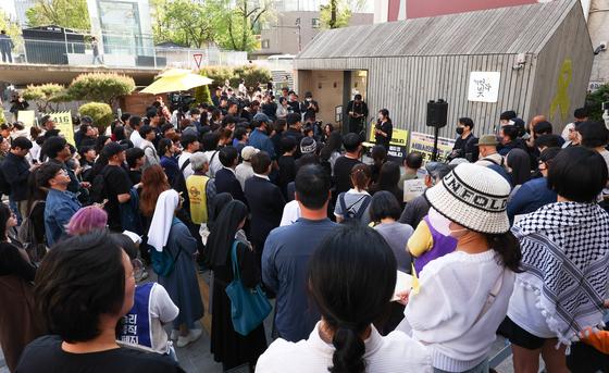 "국가가 공식 사과하라"…눈물 속 세월호참사 12주기 시민 기억식