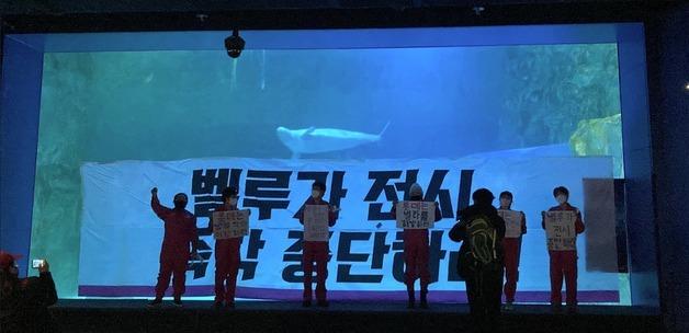 검찰 '벨라 방류' 시위 벌인 환경단체 대표에 징역형 구형