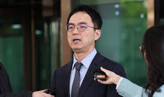 국정조사 관련 입장 표명하는 구자현 총장 직무대행