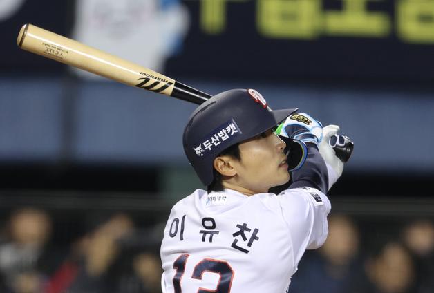 프로야구 두산, 이유찬 끝내기로 KIA 9연승 저지…선두 삼성은 7연승(종합)