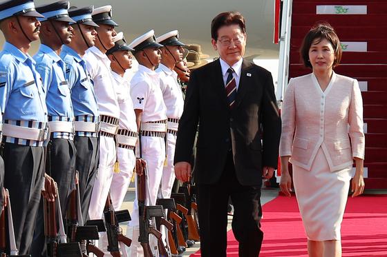인도 국빈 방문한 이재명 대통령