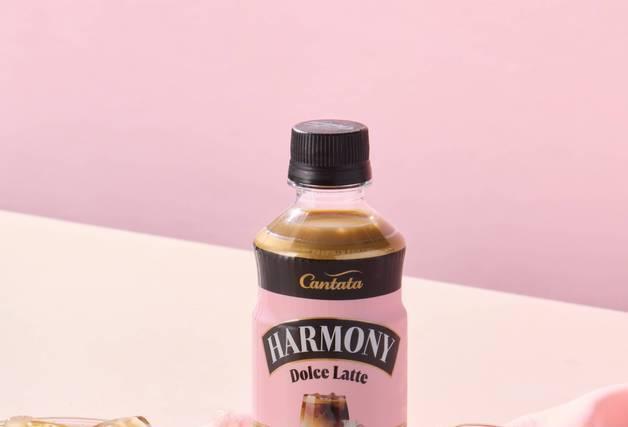 롯데칠성음료, 칸타타 신제품 '하모니 돌체라떼' 출시