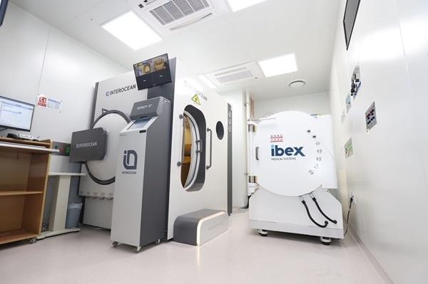 용인세브란스, 고압산소치료실 개소…"치료 결과 개선 기대"